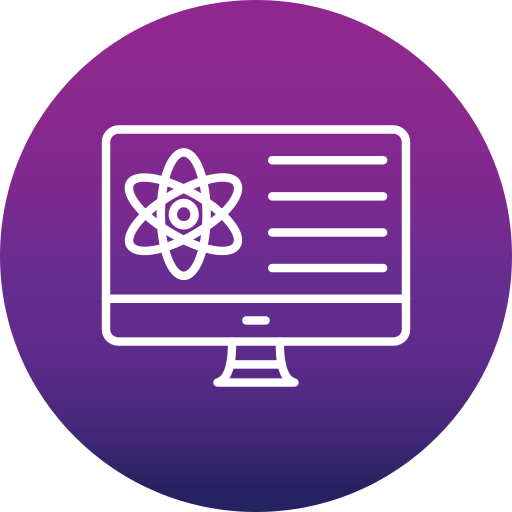 ciencias de la computación Generic gradient fill icono