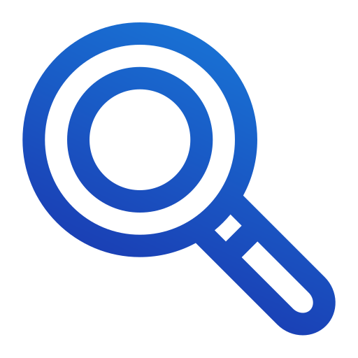 Search Generic gradient outline icon