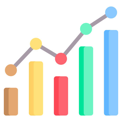 graph Generic color fill icon