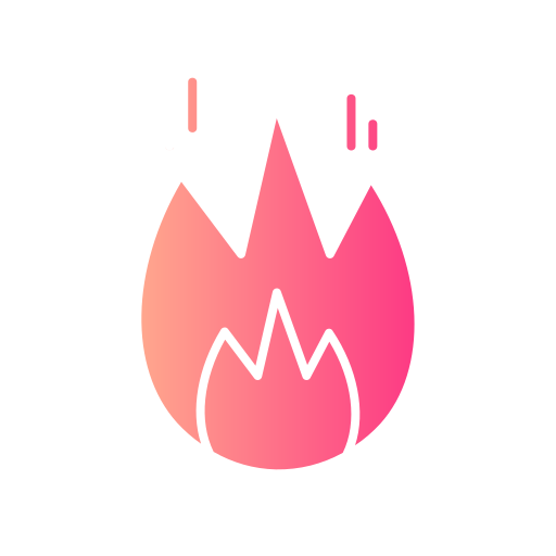 fuego Generic gradient fill icono