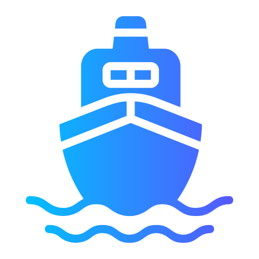 Cruise ship Generic gradient fill icon