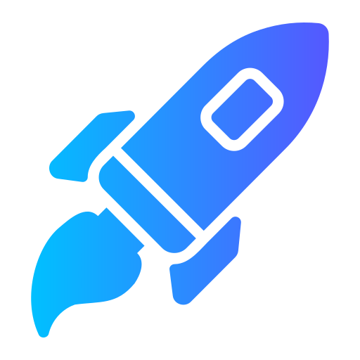 Rocket Generic gradient fill icon