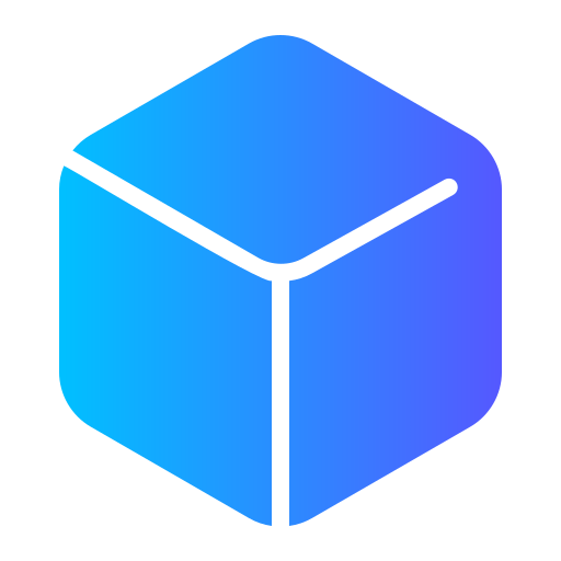 куб Generic gradient fill иконка