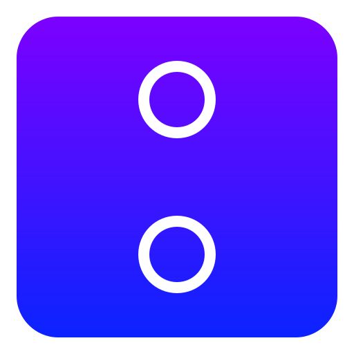サイコロ Generic gradient fill icon