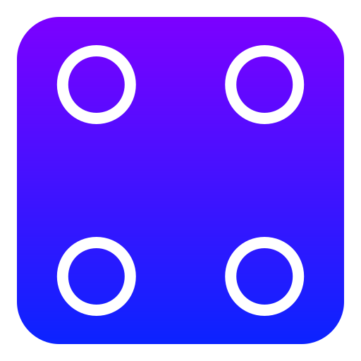 サイコロ Generic gradient fill icon