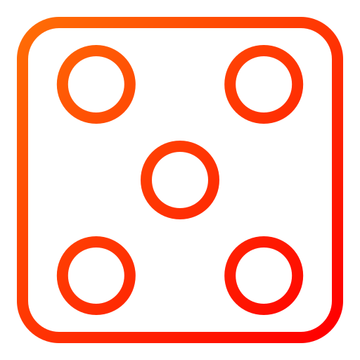 サイコロ Generic gradient outline icon