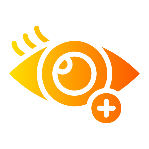 Ophthalmology Generic gradient fill icon