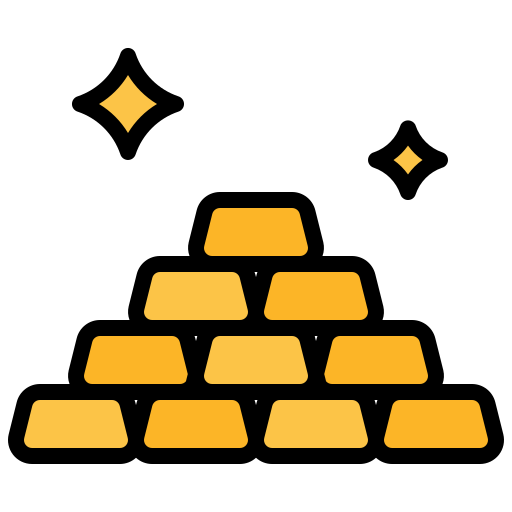 lingotes de ouro Generic color lineal-color Ícone