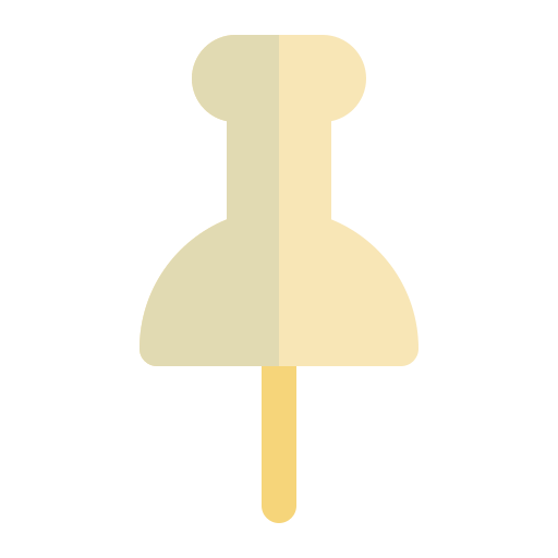 szpilka Generic color fill ikona