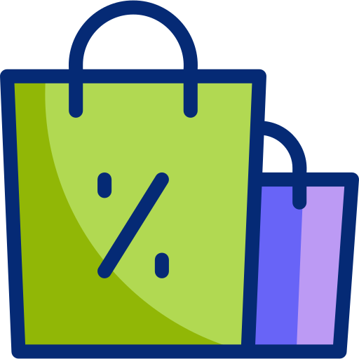 Shopping bag Basic Accent Lineal Color icon