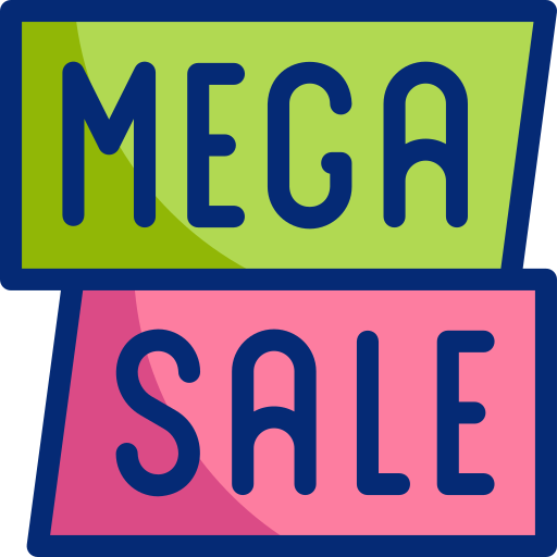 Mega sale Basic Accent Lineal Color icon