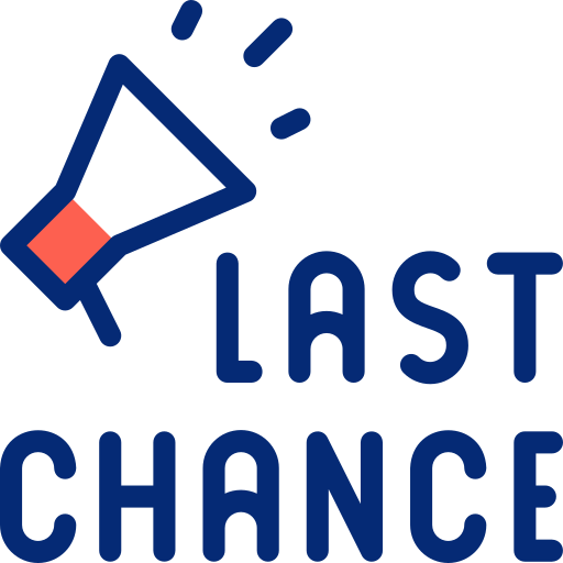 Last chance Basic Accent Lineal Color icon