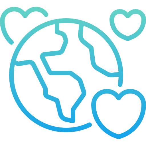 Earth day Generic gradient outline icon
