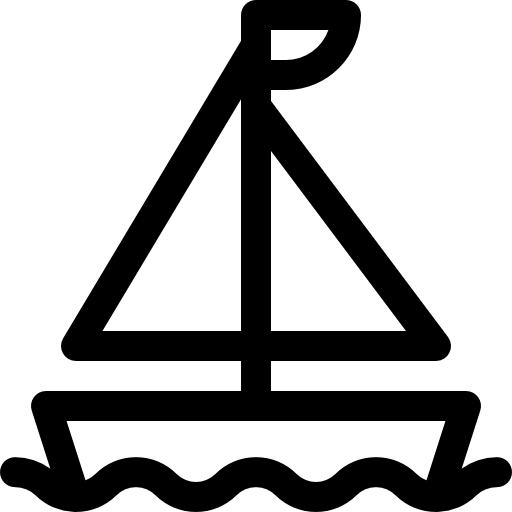 Парусник Basic Rounded Lineal иконка