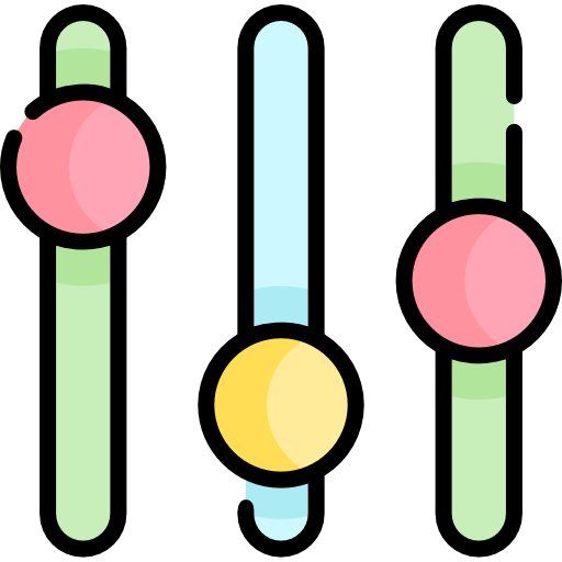 Параметры Kawaii Lineal color иконка