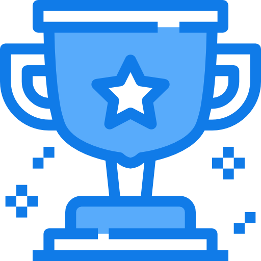 Trophy Justicon Blue icon