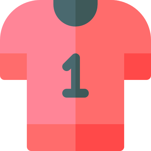 Shirt Basic Rounded Flat icon