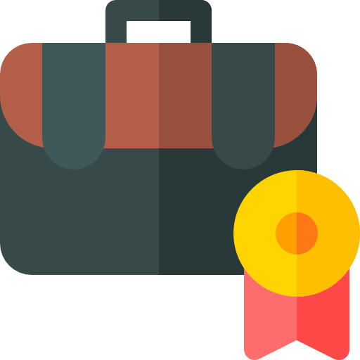 Briefcase Basic Rounded Flat icon