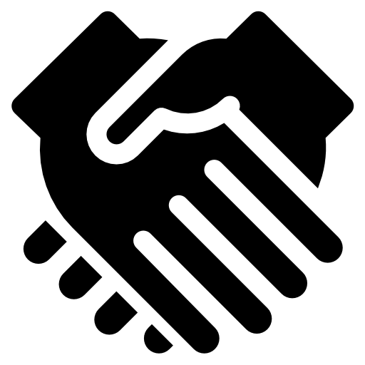 handschlag Basic Rounded Filled icon