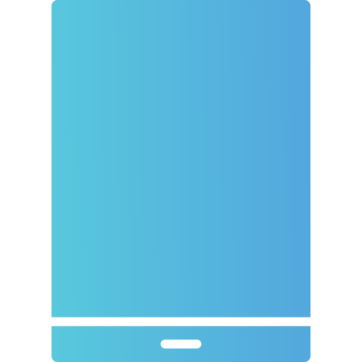 태블릿 Generic gradient fill icon