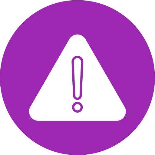 Warning Generic color fill icon