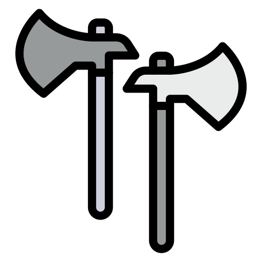 Axe Generic color lineal-color icon