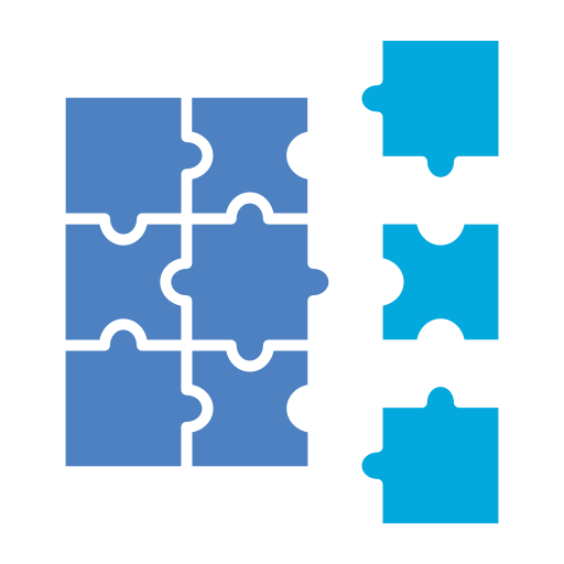 Puzzle Generic color fill icon