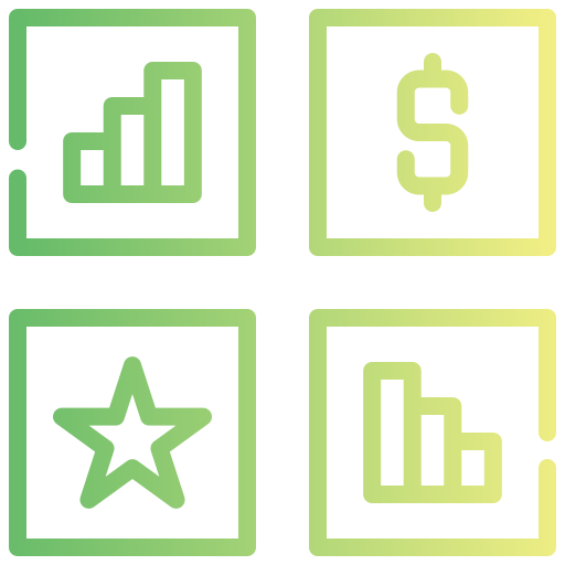 infografik Generic gradient outline icon