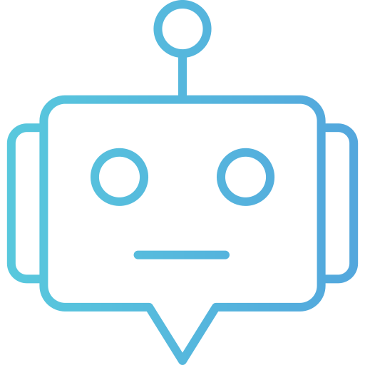 chat-bot Generic gradient outline icon