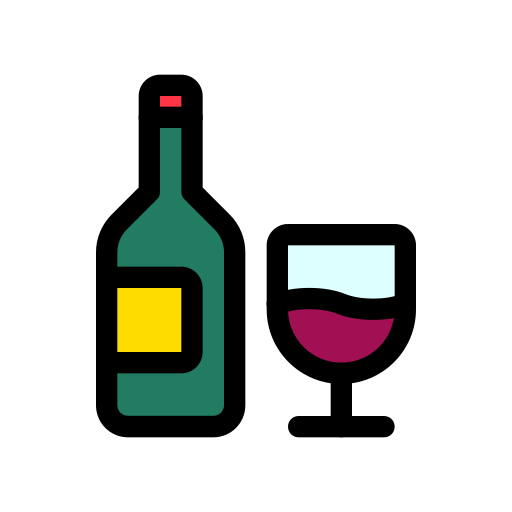 와인 병 Generic color lineal-color icon