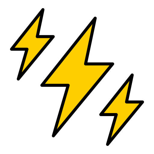 Thunderbolt Generic color lineal-color icon