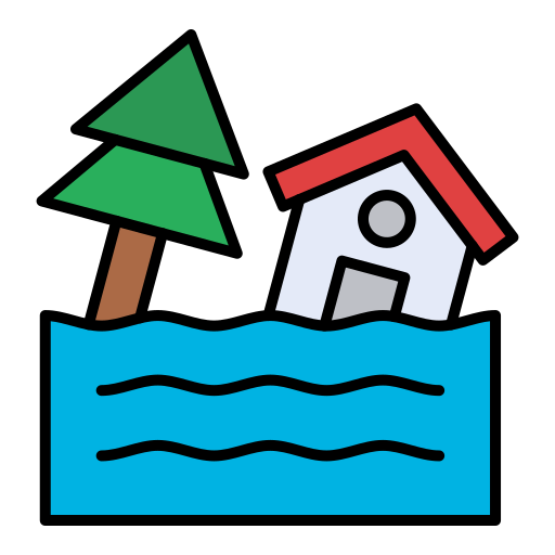 Flooding Generic color lineal-color icon