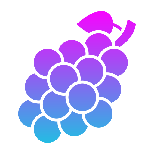 uvas Generic gradient fill icono