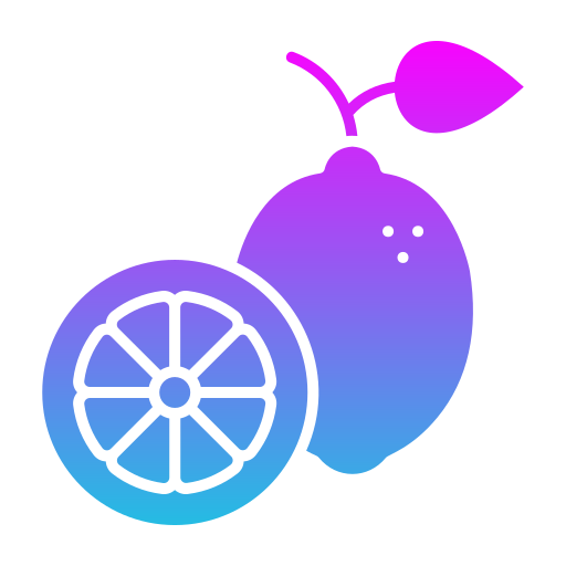 레몬 Generic gradient fill icon