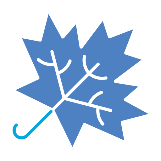 Maple leaf Generic color fill icon