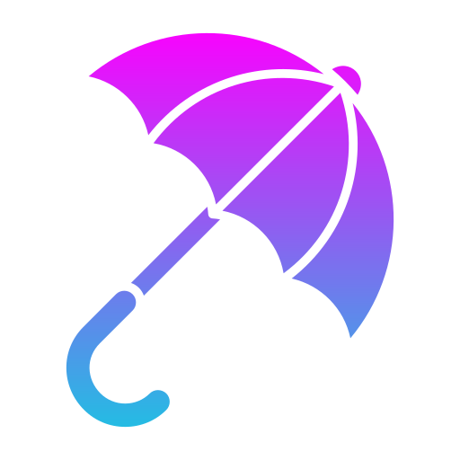 parasol Generic gradient fill ikona