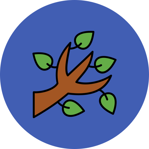 木の枝 Generic color lineal-color icon