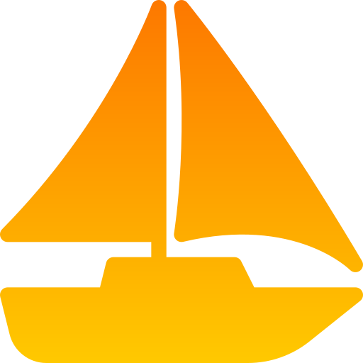 ヨット Generic gradient fill icon