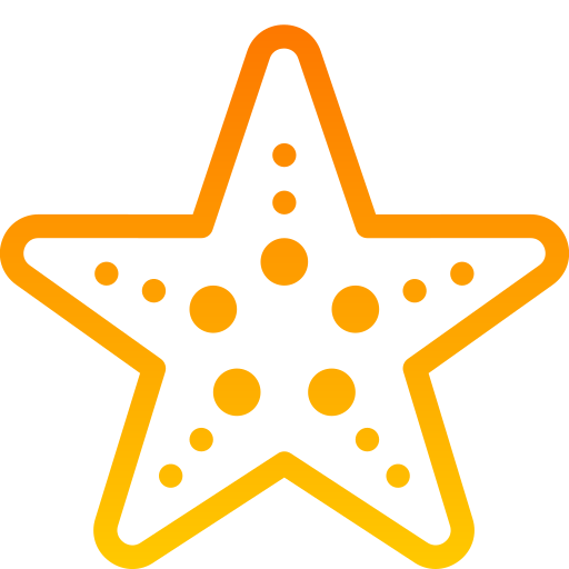estrela do mar Generic gradient outline Ícone