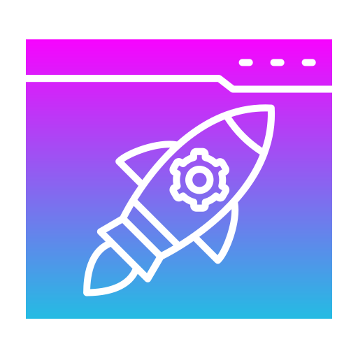 ロケット Generic gradient fill icon