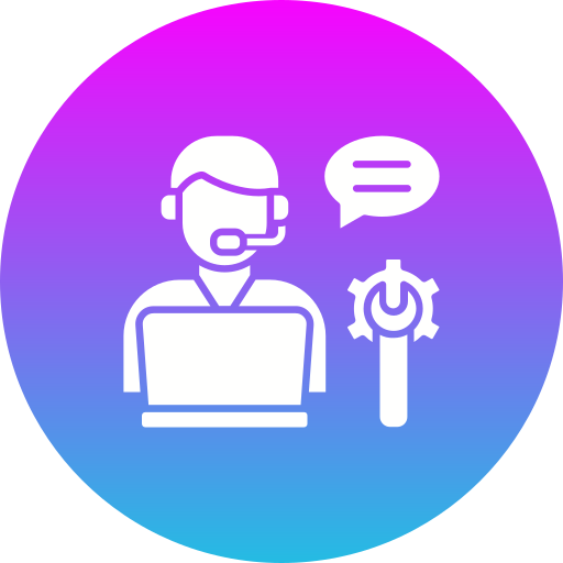 Technical Support Generic color fill icon