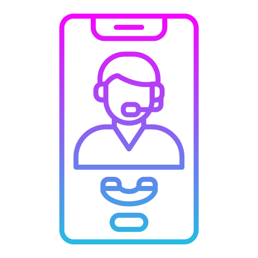 Smartphone Generic gradient outline icon