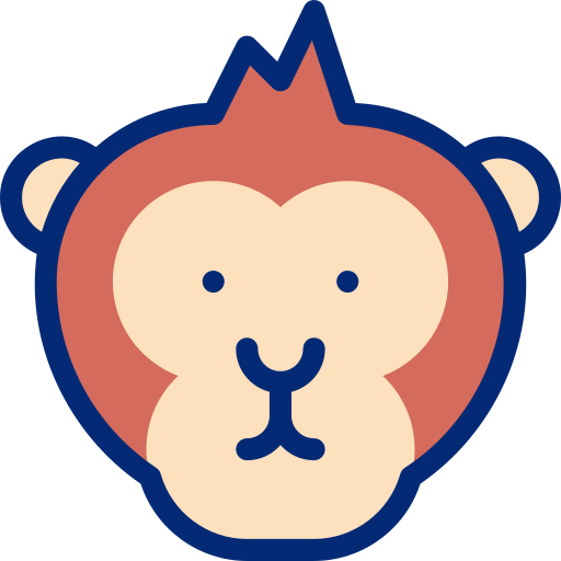 małpa Basic Accent Lineal Color ikona