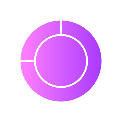 cirkel Generic gradient fill icoon