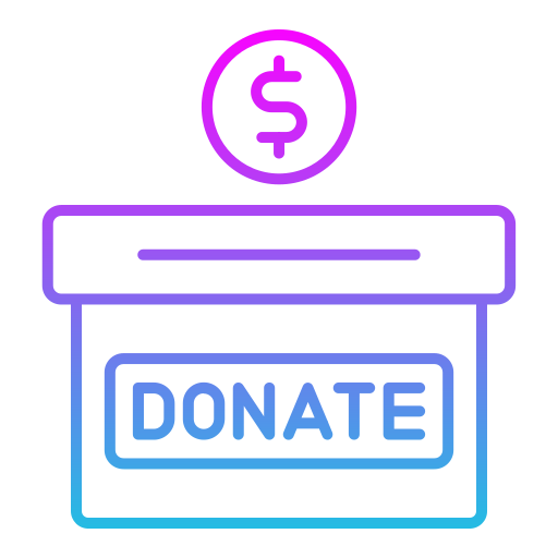 donación Generic gradient outline icono