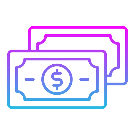 banknote Generic gradient outline icon