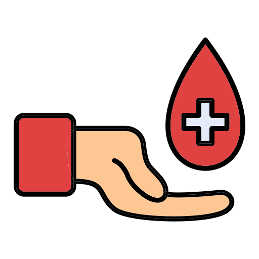 donazione di sangue Generic color lineal-color icona