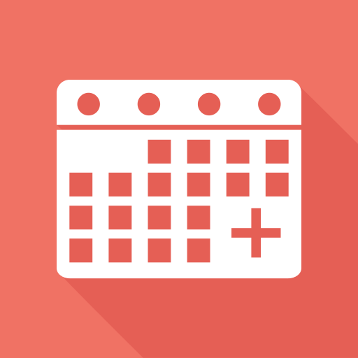 calendario Generic color fill icono