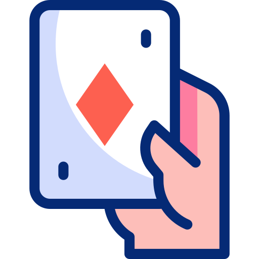 carte da poker Basic Accent Lineal Color icona