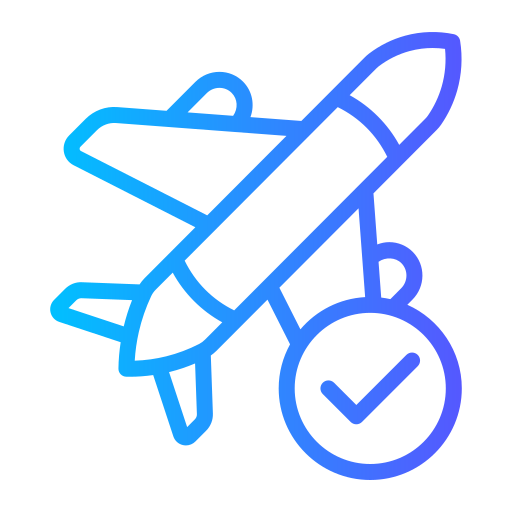 비행 Generic gradient outline icon